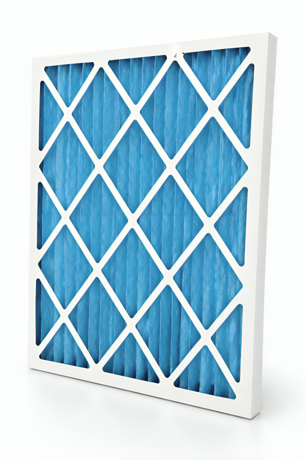 PLEATED FILTERS CARDBOARD FRAME