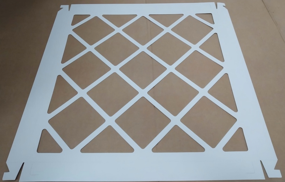 Cardboard Die-Cut- White